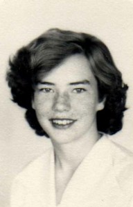 My mom, Lillie, in high school.