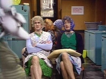 Why am I jealous of their legs?? Image from Monty Python's Flying Circus.