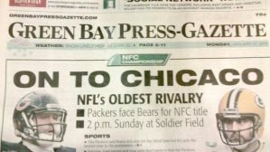 I love Chicag ... oh ... Green Bay Press-Gazette (Photo Credit: waplross.blogspot.com).