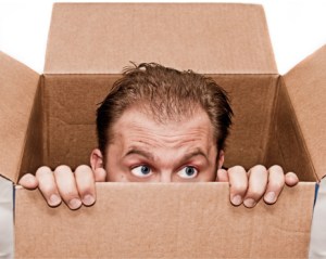 Uhhh ... can I come out now? Photo by Lars Oppermann, Getty Images.