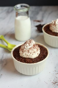 Dark Chocolate Creme Brulee with Vanilla Sugar ... yummm. Image from halfbakedharvest.com.
