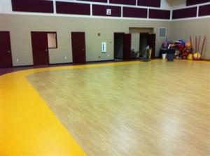 Lake Hamilton School District built a safe room on its primary school campus, which opens when a tornado warning is issued for Garland County. Image from Lake Hamilton School District.