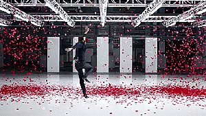 Stop and dance in the rose petals! GIF from giphy.com.