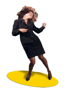 Oh, Elaine ... GIF found on treasurenet.com.