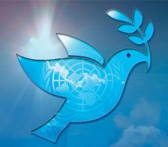 The 30th year of the International Day of Peace is Sept. 21, 2014. Image from Wikipedia.