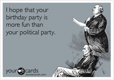 ... and this would be why I don't go to parties much.