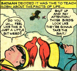 I don't want to tell you your business, Batman, but I think you're doing it wrong.