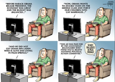 Cartoon by David Horsey.