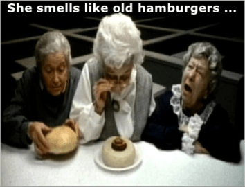 Photo found on menuism.com. We miss you, Clara Peller.