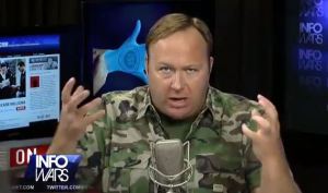 You're right! Alex Jones IS a reliable source! Image found on Media Matters.