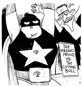 Cartoon by John "The Masked Danger" Deering.