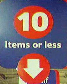 Some people get really snippy about signs like this. Image found on Grumpy Old Man blog.