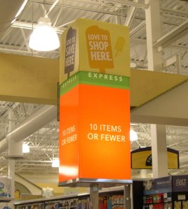 Publix changed its signs to make them grammatically correct. Image found on Grammar Glitch Central.