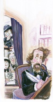 Charles Dickens illustration by John Deering.