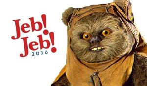 An AdWeek commenter's addition to the Jeb! fun.  Image found on AdWeek.
