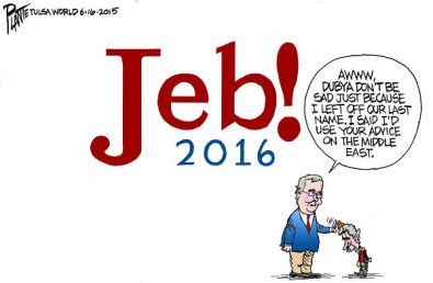 Cartoon by Bruce Plante, Tulsa World. 