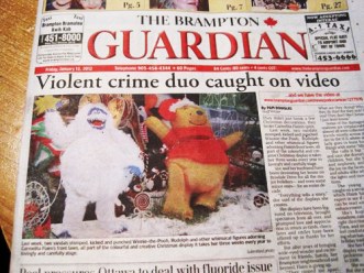 I KNEW that Pooh guy looked shifty! Image found on CharlesApple.com.