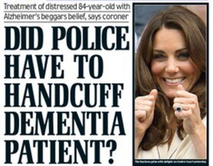 Wow, she looks pretty damn food for 84 ... Image found on BuzzFeed.