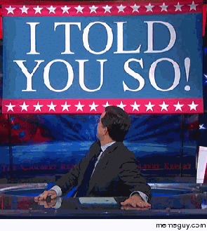 Who doesn't love saying this? Image found on memeguy.