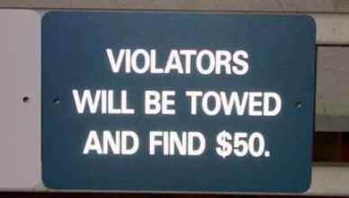 As an editor, I'm amused and horrified by this one ... and I want to know where it is so that I might find $50. Image found on JudiciaryReport.