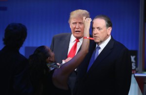 Move over, Mikey. I gots people to offend! Photo by Scott Olson/Getty Images found on Deadline.