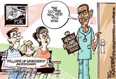 Waiting a long time for reform? Nahhhhh! Editorial cartoon by David Fitzsimmons, Arizona Star.