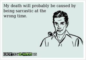 ... probably to my cat ...