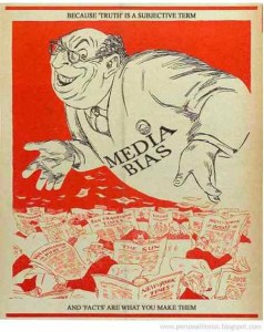 Yes, this should look familiar, as it's a cartoon Breitbart has used repeatedly. It's also a reappropriation of an old propaganda poster used by the Nazis. Image found on Propaganda Professor.