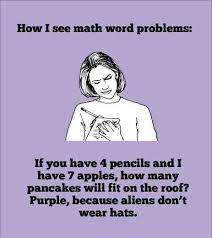 Makes perfect sense to me! Image found on The Mostly Confused Teenager.