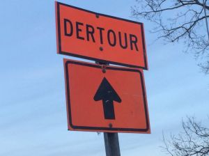 I can just imagine the sign-maker ... derrrr! Image found on servicecentral.