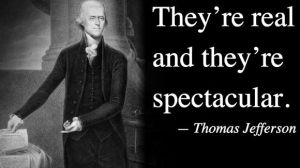 I'm suddenly afraid of what TJ might be referring to ... Image by DefinitelyRealQuotes.com found on USAToday.