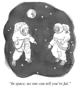  ... and that's why I wanna be an astronaut! Cartoon by Emily Flake.
