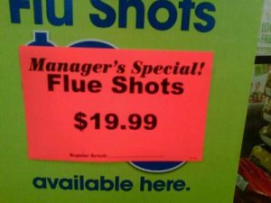 I thought I heard the chimney sniffle ... Image found on Daily Writing Tips.