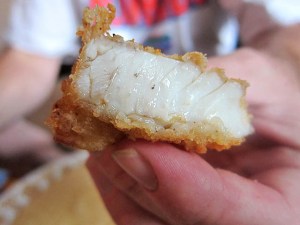 I'm still recovering from food poisoning, but I really want this right now ... too bad you can't get it unless you catch it ... Image found on Me So Hungry.