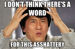 Well, not that don't involve words that can't be spoken on network TV. Image found on Relaxed Focus.