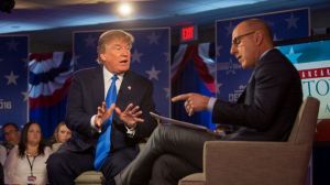 Well, Mr. Trump, you can take up that "misquote" of your words on Mark Zuckerberg ... with your own damn website. Image found on Mother Jones.