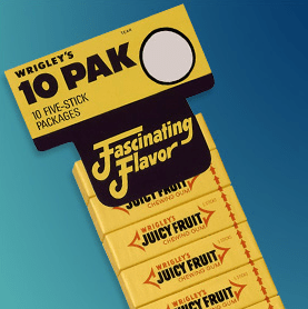 Yes, this package, which is now in the Smithsonian. Image found on Barcode Brian.