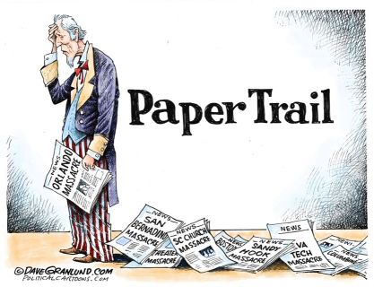 Editorial cartoon by Dave Granlund.