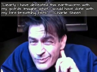 Remind me to stay away from his fists. Original image found on funnyjunk; meme made on BeFunky. 