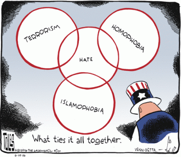 Editorial cartoon by Tom Toles, The Washington Post.