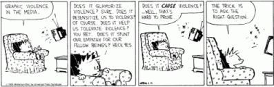 Calvin explains it all ... Calvin & Hobbes by Bill Watterson.