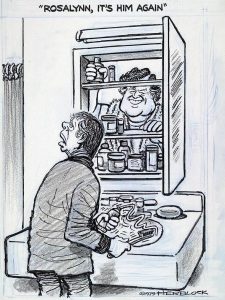 Darn that Ted! Herblock cartoon found on Library of Congress.