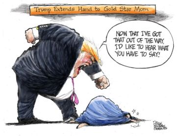 Except he wouldn't do it ... he'd "suggest" that it happen. Editorial cartoon by Steve Benson, Arizona Republic.