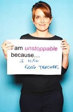 Tina Fey speaks truth. Image found on Pinterest.