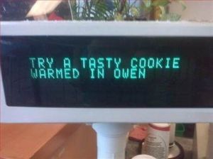 Owen, that'll teach you to steal my lunch! Image found on Sporcle.