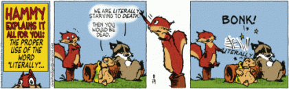 Awww, Hammy. Thanks for doing it for me ... Over the Hedge by Michael Fry.