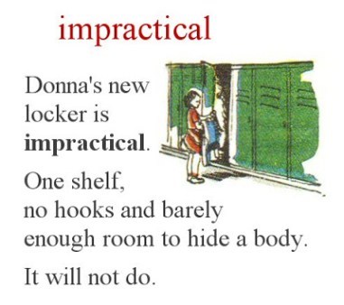 Sometimes, Donna, we must make do with what we have. Image found on Ross Horsely's MyFirstDictionary blog.