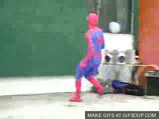 Spider-Man, Spider-Man, falls however a Spider-Man falls ... GIF found on GifSoup.