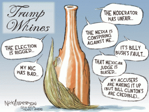 The 2016 vintage pretty much sucks. Editorial cartoon by Nick Anderson, Houston Chronicle.