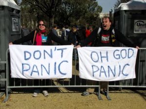 Wait ... which one????? Should I panic over not knowing whether or not I should panic??? Image found on The Schumin Web.